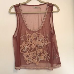 Urban outfitters embellished top